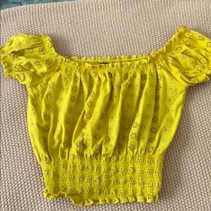 Off the shoulder top